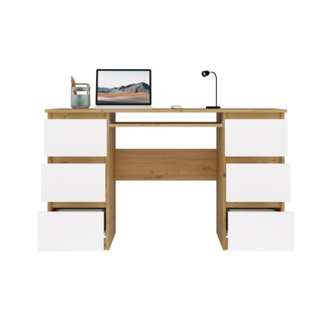 Biurko Kuba KUBA DĄB ARTISAN BIEL