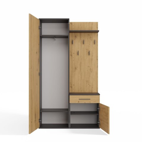 Garderoba DUO ANTRACYT ARTISAN