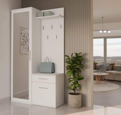 Garderoba DUO BIAŁY