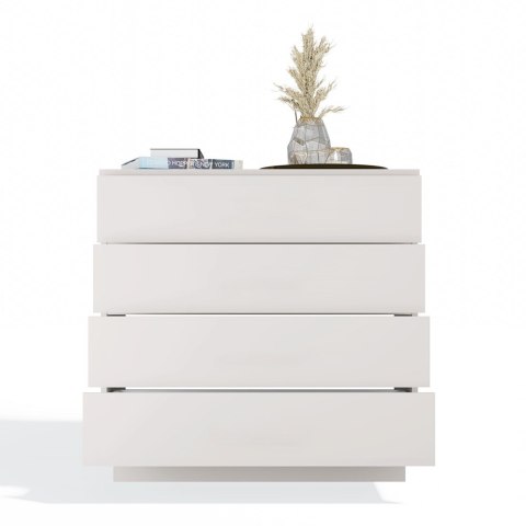 Komoda AMBER 4S Szafka 4 Szuflady Do Sypialni Salonu KASZMIR Beż