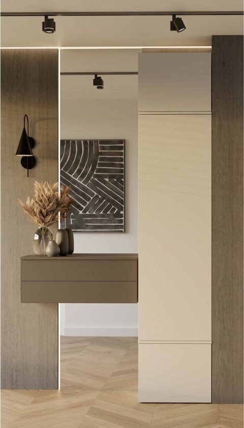 Garderoba Szafa HAGA 1SZ KASZMIR BEŻ