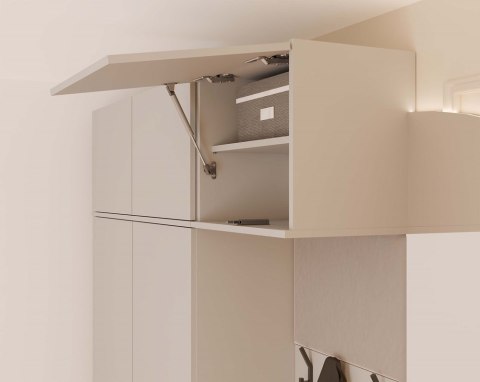 Garderoba Szafa HAGA 1SZ KASZMIR BEŻ