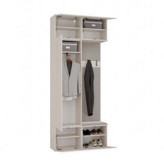 Garderoba Szafa + Wieszak HAGA II 1Sz1W KASZMIR BEŻ