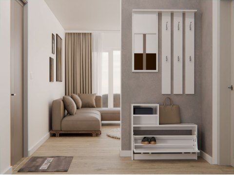 Garderoba Vera VERA BIAŁY