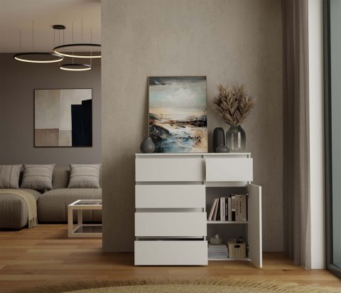 Komoda Malwa 1D5S BIAŁY