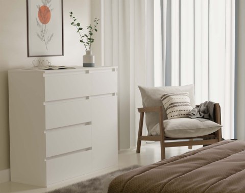 Komoda Malwa 1D5S BIAŁY