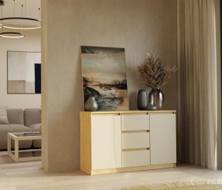 Komoda Malwa 2D3S DĄB ARTISAN KASZMIR BEŻ