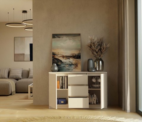 Komoda Malwa 2D3S KASZMIR BEŻ