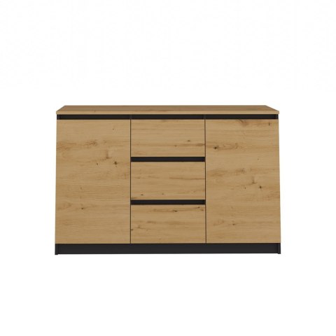 Komoda Malwa 2D3S/BA ANTRACYT ARTISAN