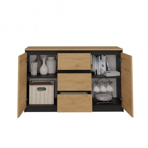 Komoda Malwa 2D3S/BA ANTRACYT ARTISAN