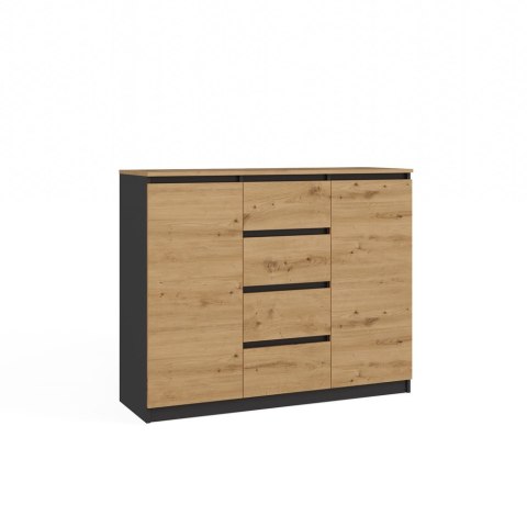 Komoda Malwa 2D4S/BA ANTRACYT ARTISAN