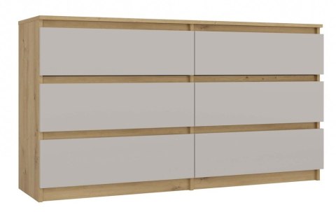 Komoda Malwa M6 140 DĄB ARTISAN KASZMIR