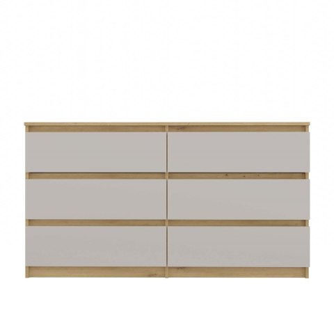 Komoda Malwa M6 140 DĄB ARTISAN KASZMIR