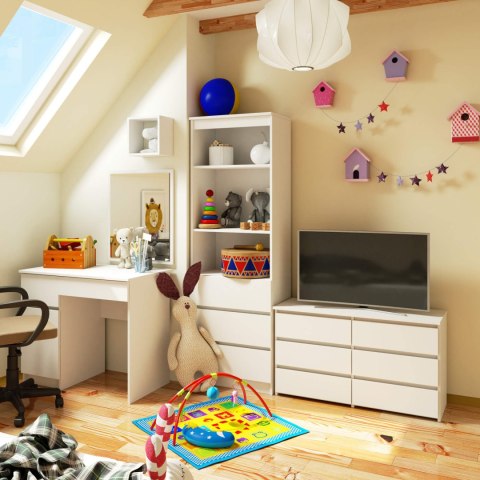 KOMODA CL100 6SZ PK BIAŁA