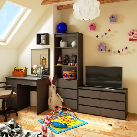 KOMODA CL100 6SZ PK SZARA