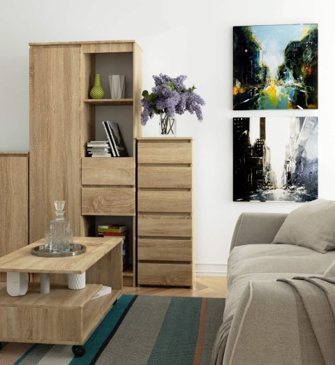 KOMODA CL6 PK DĄB SONOMA