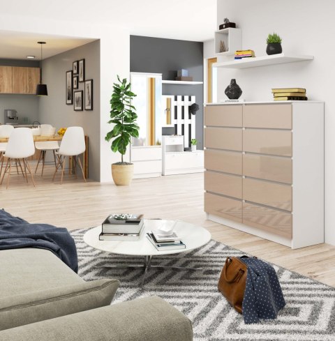 KOMODA K120 10SZ CLP PK CAPUCCINO POŁYSK