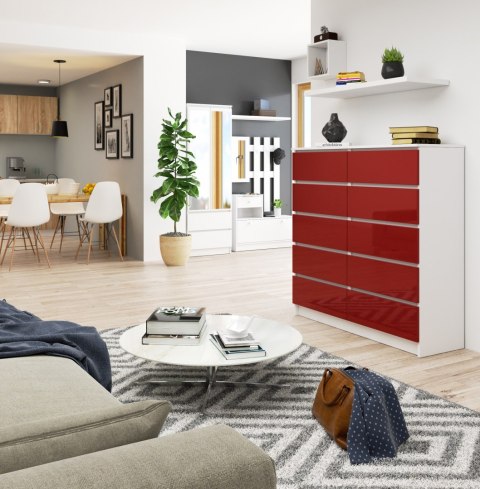 KOMODA K120 10SZ CLP PK CZERWONY POŁYSK