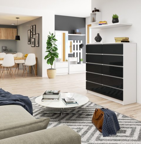 KOMODA K120 10SZ CLP PK GRAFIT POŁYSK