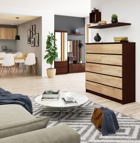 KOMODA K120 10SZ CLP WENGE / SONOMA