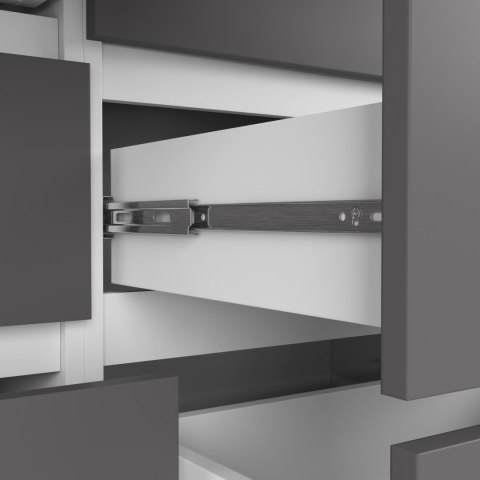 KOMODA K120 8SZ PK BIAŁY / SZARY