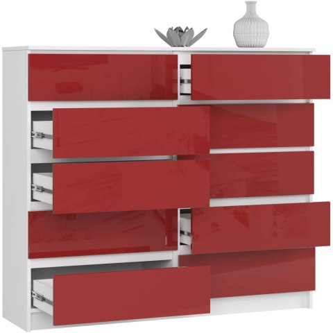 KOMODA K140 10SZ CLP PK CZERWONY POŁYSK