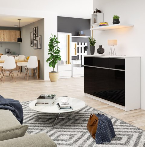 KOMODA K140 3D 3SZ CLP PK CZARNY POŁYSK