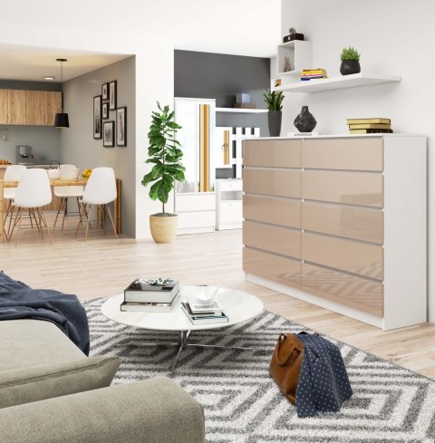 KOMODA K160 10SZ CLP PK CAPUCCINO POŁYSK