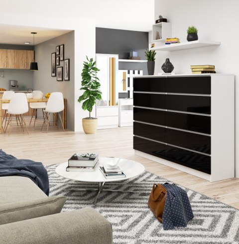 KOMODA K160 10SZ CLP PK CZARNY POŁYSK