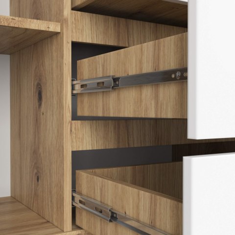 KOMODA K160 2D 4SZ CLP PK ARTISAN / BIAŁY