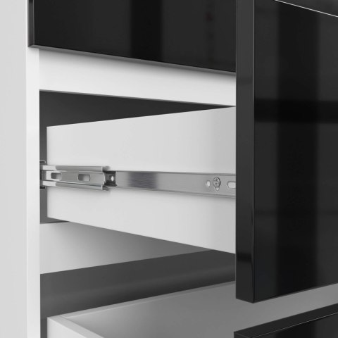 KOMODA K160 6SZ CLP PK CZARNY POŁYSK