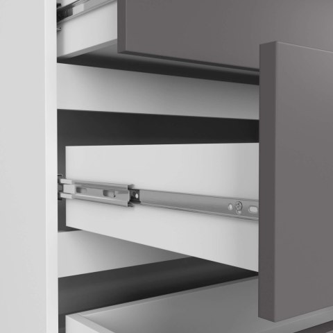 KOMODA K160 8SZ CLP PK BIAŁA / SZARY