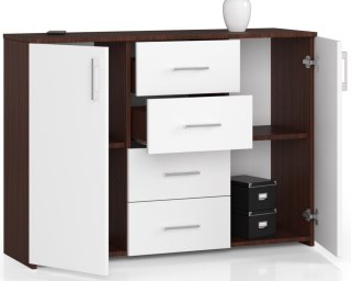 KOMODA K45 PK WENGE / BIAŁY