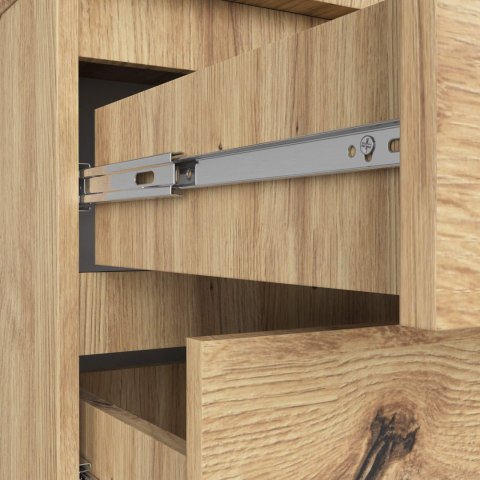 KOMODA K60 3SZ CLP PK DĄB ARTISAN