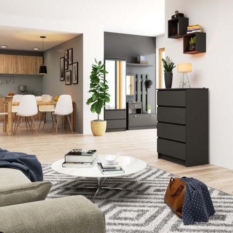 KOMODA K60 4SZ CLP PK GRAFIT SZARY