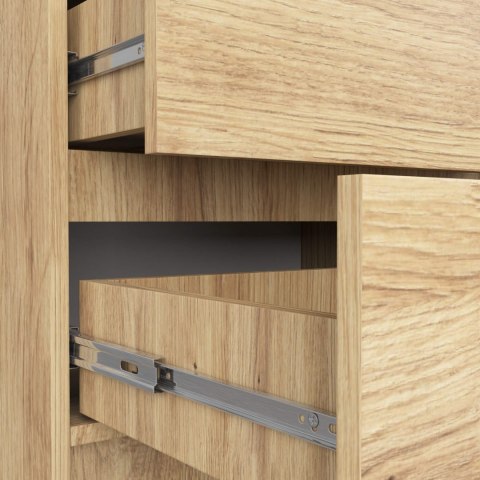 KOMODA K60 5SZ CLP PK DĄB ARTISAN