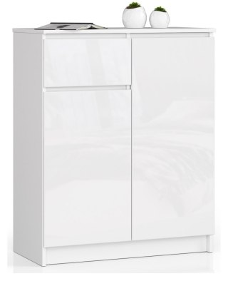 KOMODA K80 2D 1SZ CLP PK BIAŁY POŁYSK