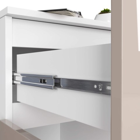 KOMODA K80 2D 1SZ CLP PK CAPPUCCINO POŁYSK