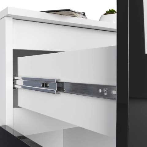 KOMODA K80 2D 1SZ CLP PK CZARNY POŁYSK