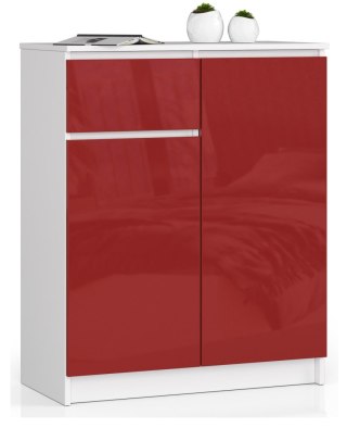 KOMODA K80 2D 1SZ CLP PK CZERWONY POŁYSK