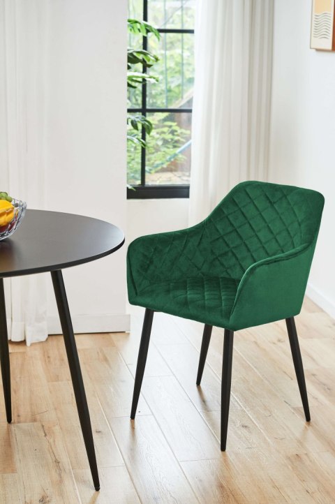 2x KRZESŁO SJ.082 BUTELKOWA ZIELEŃ