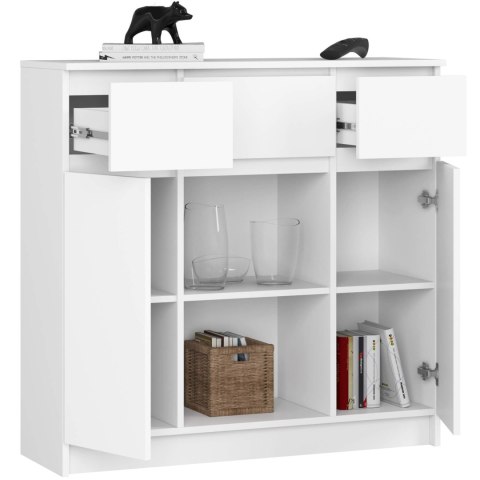 KOMODA K100 2D 3SZ 1P PK BIAŁA