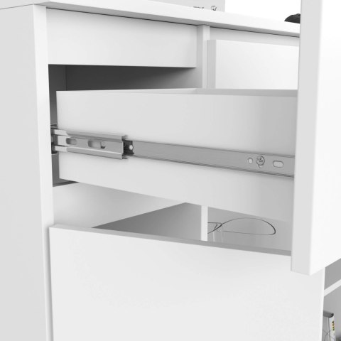 KOMODA K100 2D 3SZ 1P PK BIAŁA