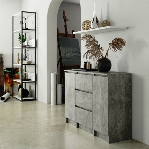 KOMODA K100 2D 3SZ PK BETON