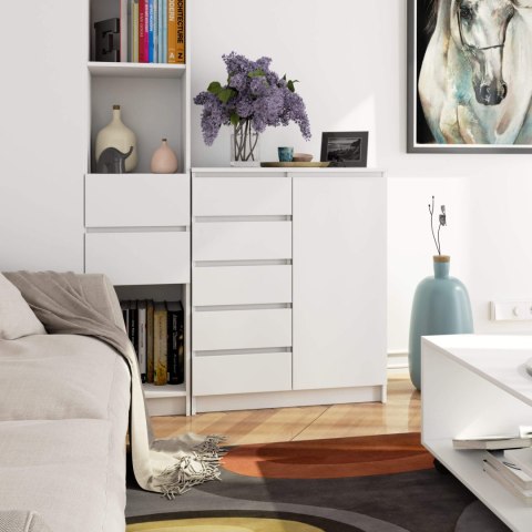 KOMODA K80 1D 5SZ PK BIAŁY