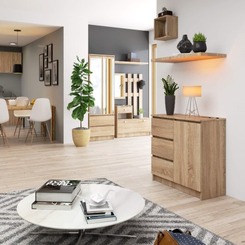 KOMODA K80 JERRY 1D 3SZ PK DĄB SONOMA