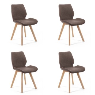 KRZESŁO SJ.0159 BRĄZOWY