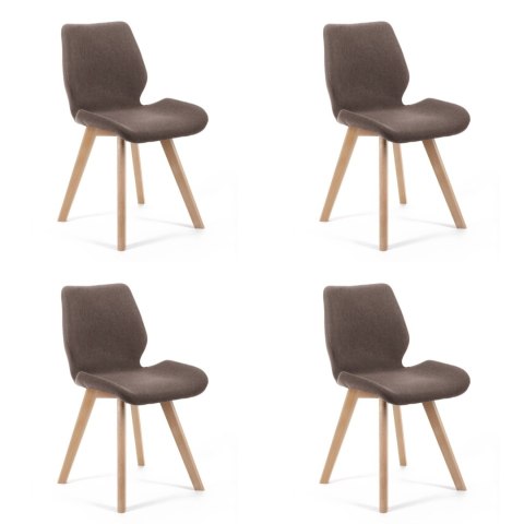 KRZESŁO SJ.0159 BRĄZOWY