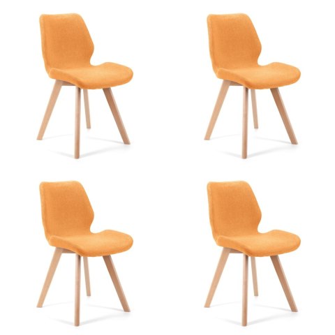 KRZESŁO SJ.0159 POMARAŃCZ