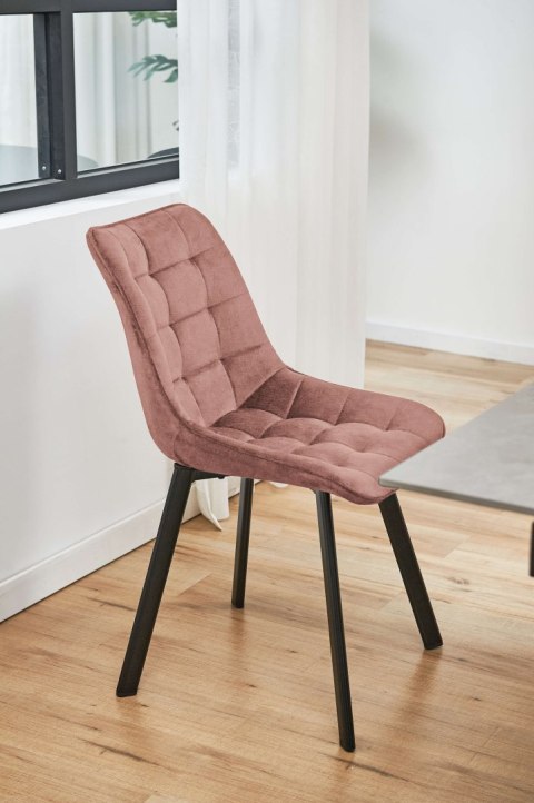 KRZESŁO SJ.28 PUDROWY RÓŻ